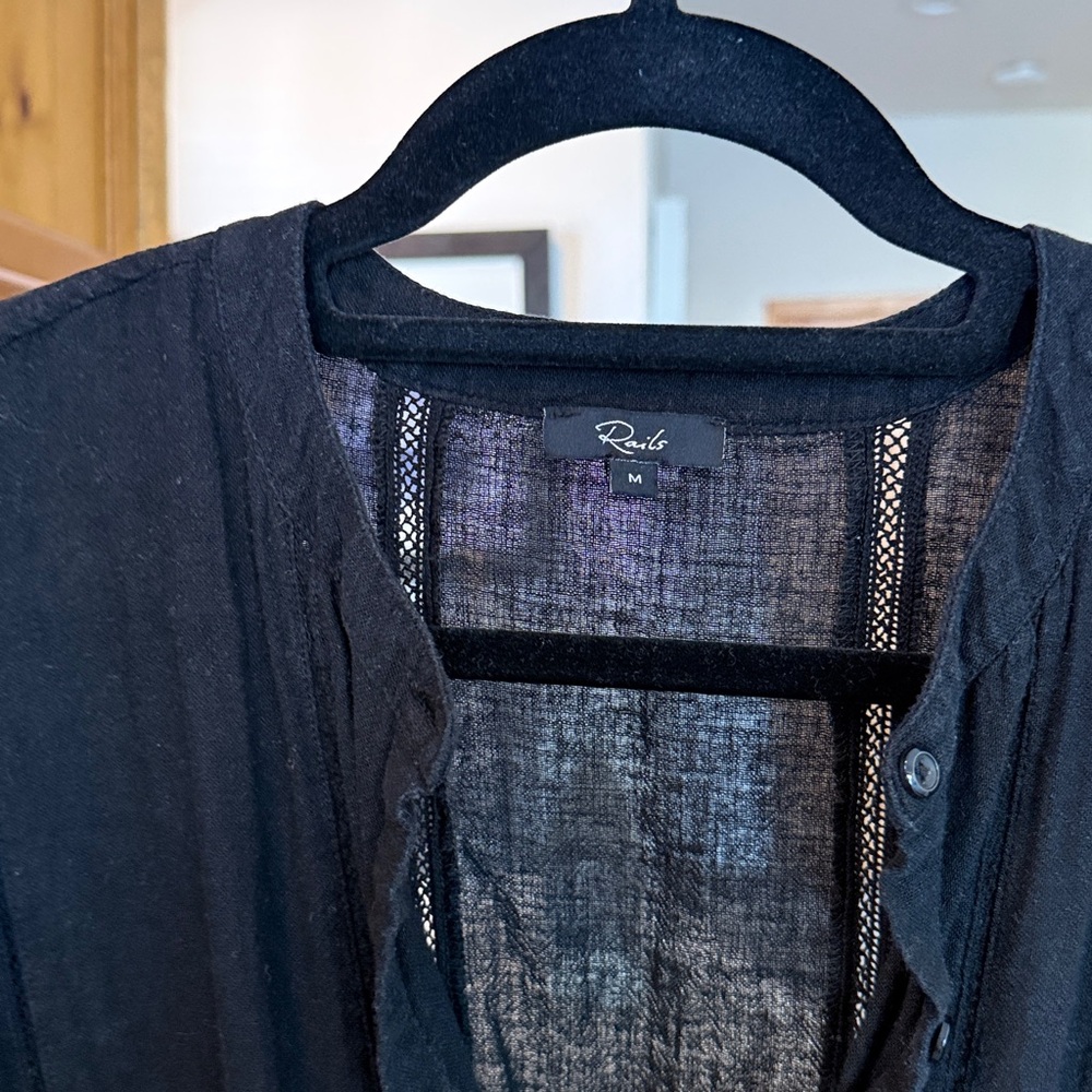 Rails Angelina Black Lace Detail Dress - Picture 2 of 3